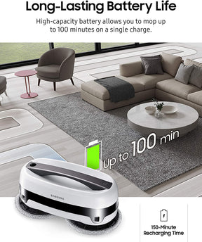 Robot limpiador microfibra de doble giro | Samsung