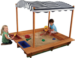 Caja de arena con toldo para juegos KidKraft