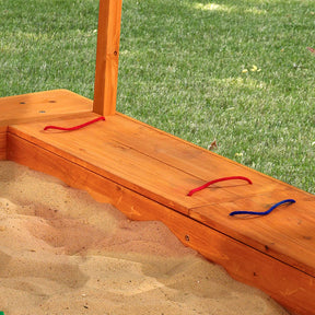 Caja de arena con toldo para juegos KidKraft