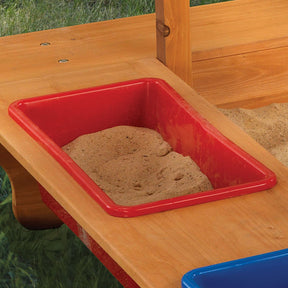 Caja de arena con toldo para juegos KidKraft