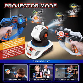 Pistola láser para niños con proyector Kidpal