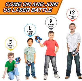 Pistola láser para niños con proyector