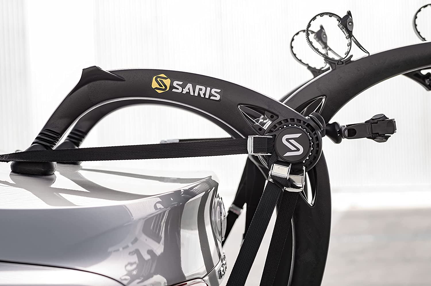 Portabicicletas para maletero 2 bicicletas color negro Bones EX Saris