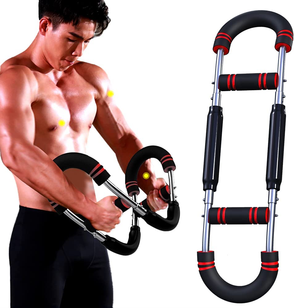 Ejercitador de brazo en forma de U, expansor de pecho en casa, bíceps, tríceps, antebrazo, muslos internos y hombro equipo de fitness XINRUI