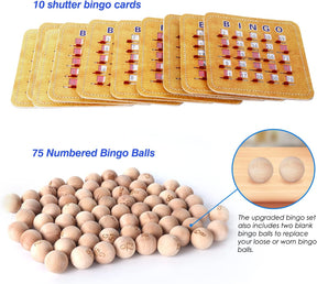 Juego de bingo con jaula,bolas y tabla maestra de plástico