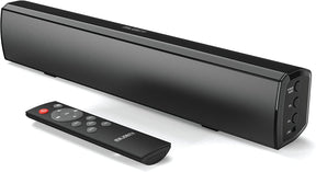 Barra de sonido pequeña para TV con Bluetooth, RCA, USB Majority Bowfell
