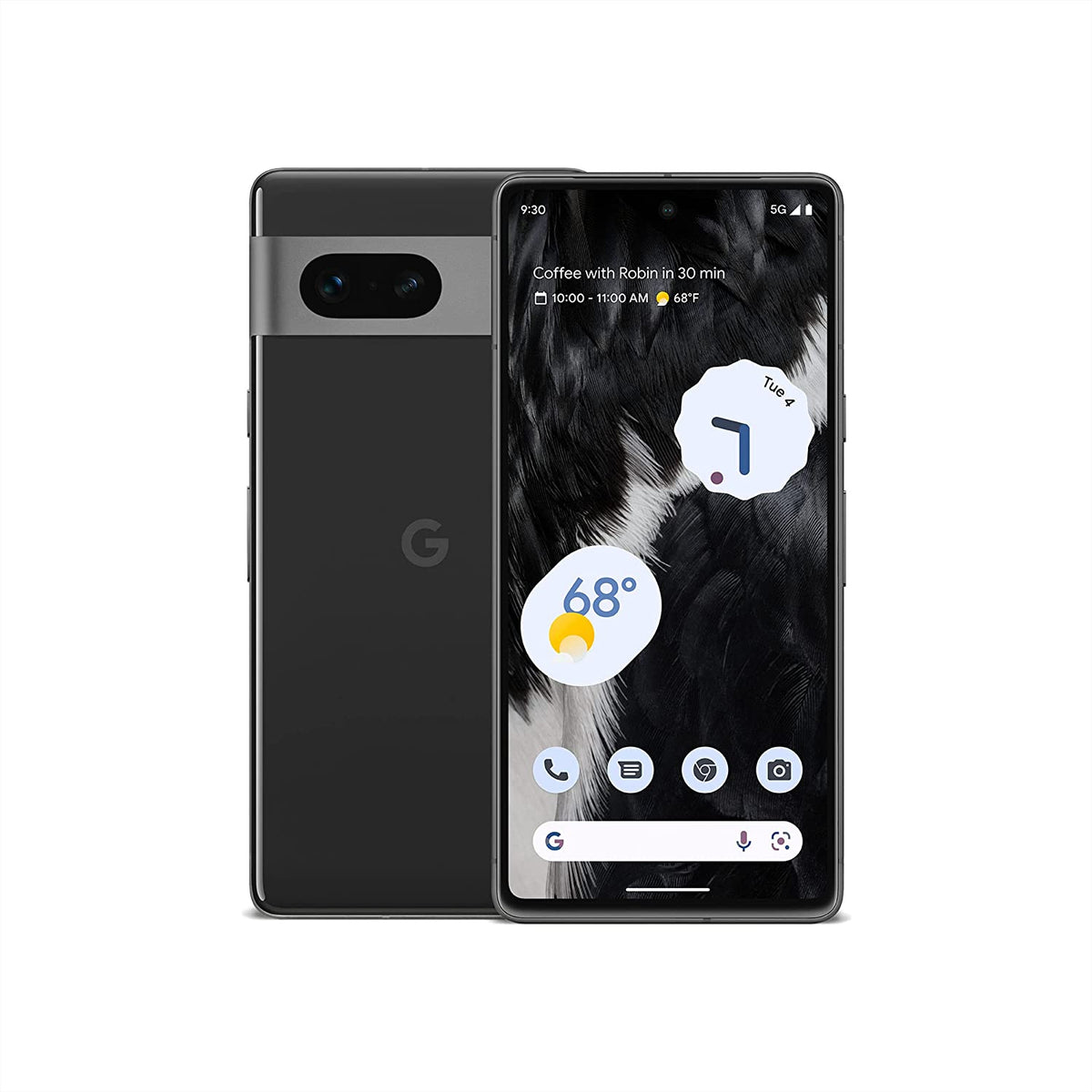 Teléfono Android Google Pixel 7-5G Smartphone desbloqueado con lente gran angular y batería de 24 horas, 256 GB, Google Pixel