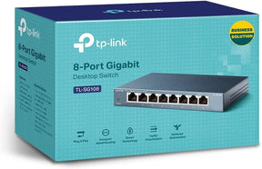 TP-Link Switch de red 8 puertos gigabit | TL-SG108