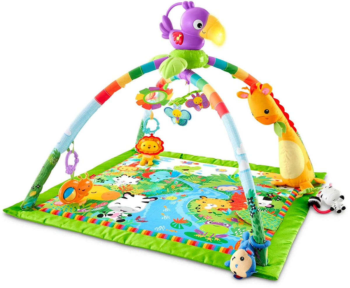 Gimnasio Deluxe con música y luces Selva tropical Fisher Price