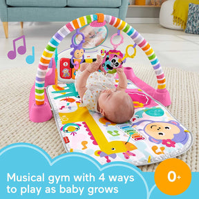 Juguete de piano para niños Deluxe Kick 'n Play Fisher-Price