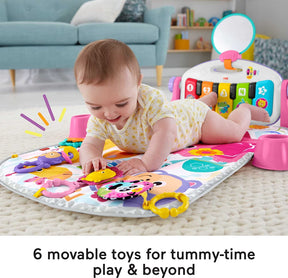 Juguete de piano para niños Deluxe Kick 'n Play Fisher-Price