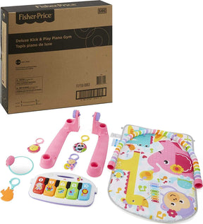Juguete de piano para niños Deluxe Kick 'n Play Fisher-Price
