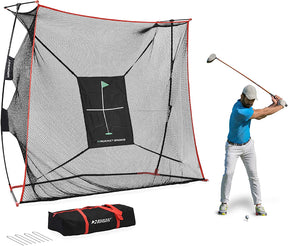 Telón para práctica interior y exterior de golf en casa Rukket Haack Golf Net Pro