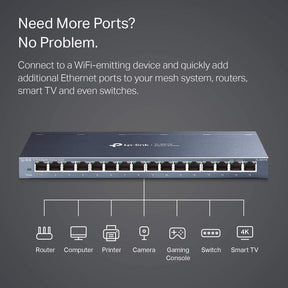 TP-Link Switch de 16 puertos ‎/ TL-SG116