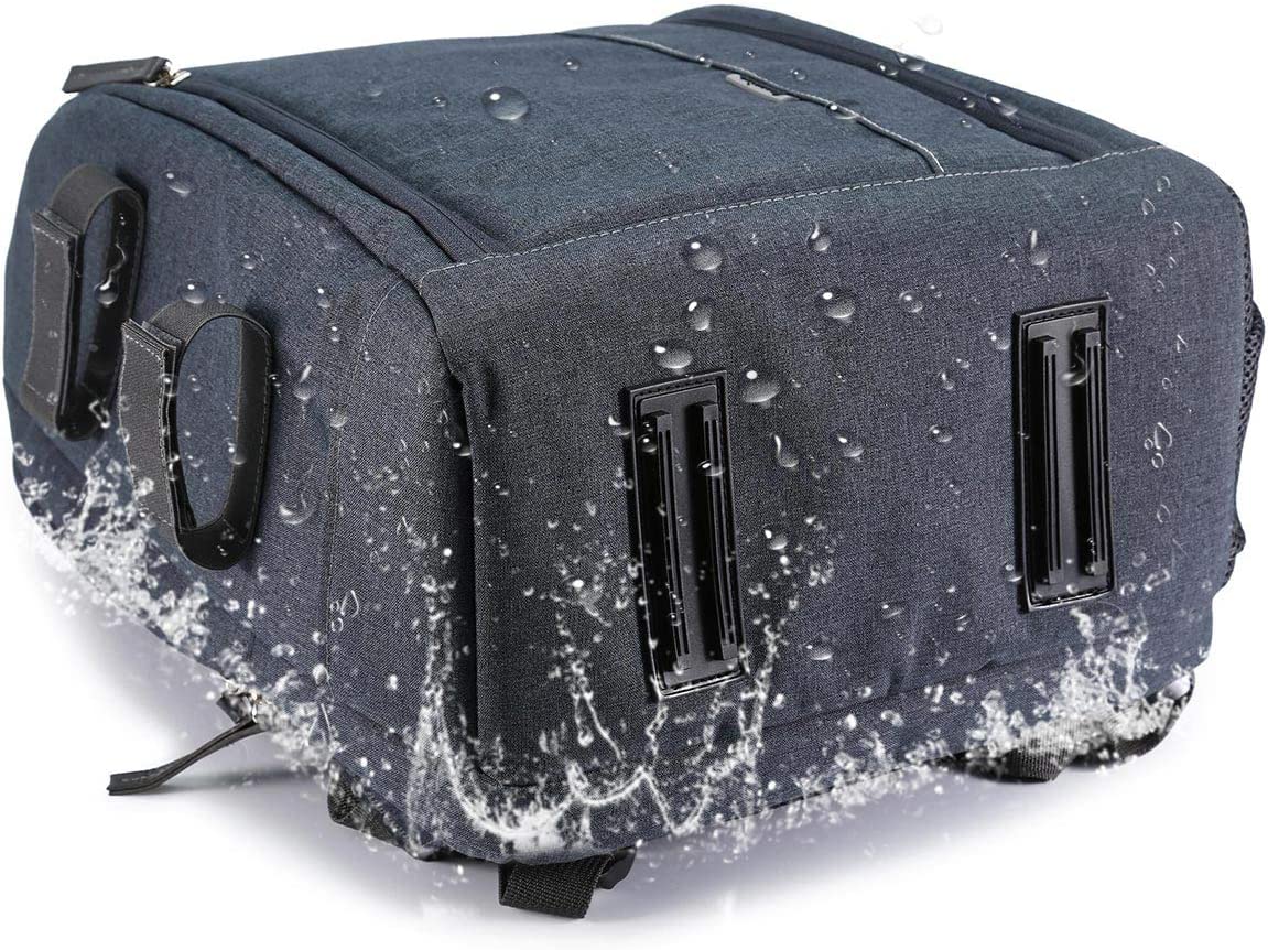 Mochila para cámara fotográfica DSLR impermeable con compartimento para laptop, soporte para trípode para cámaras DSLR SLR G-raphy