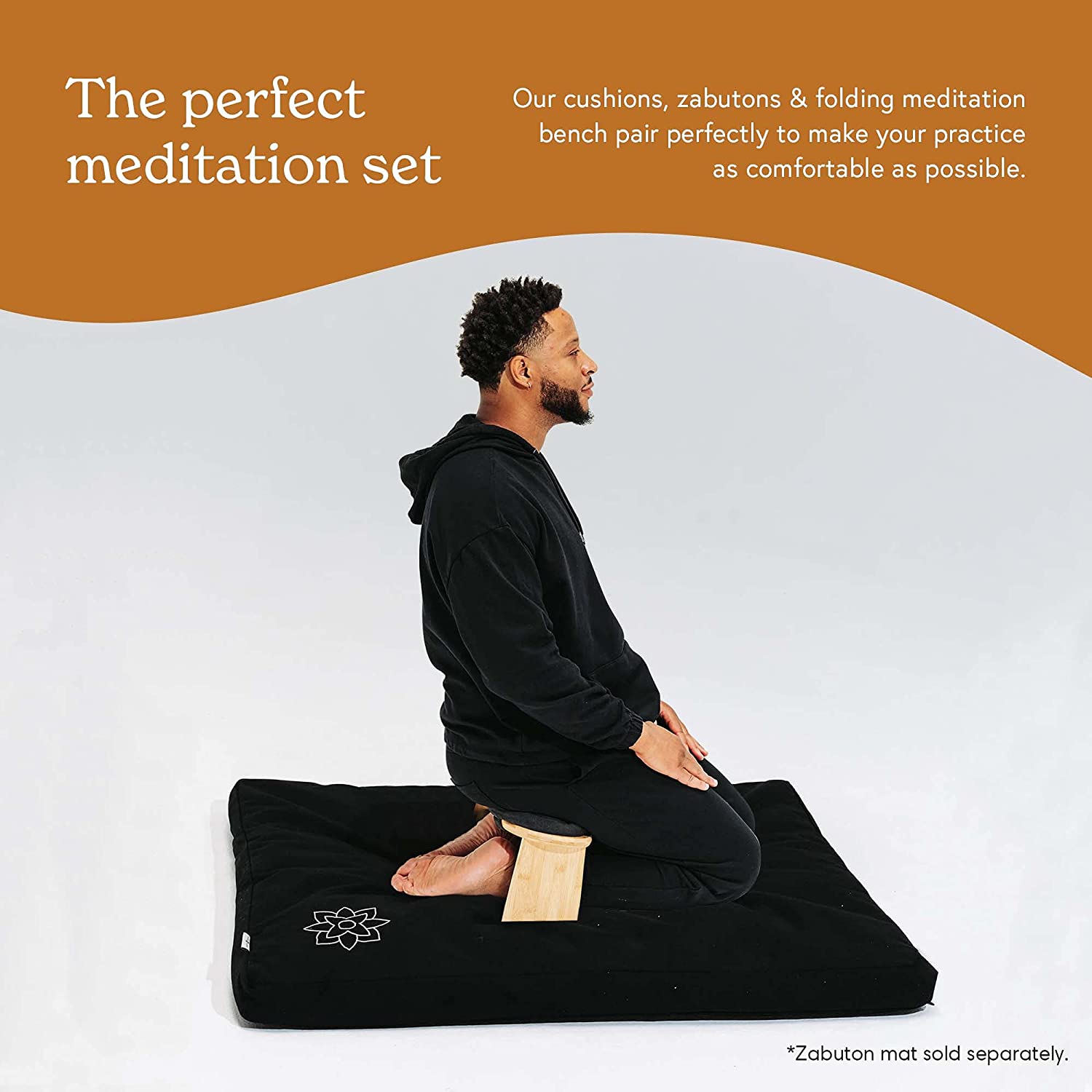 Banco plegable para meditación - Mindful & Modern