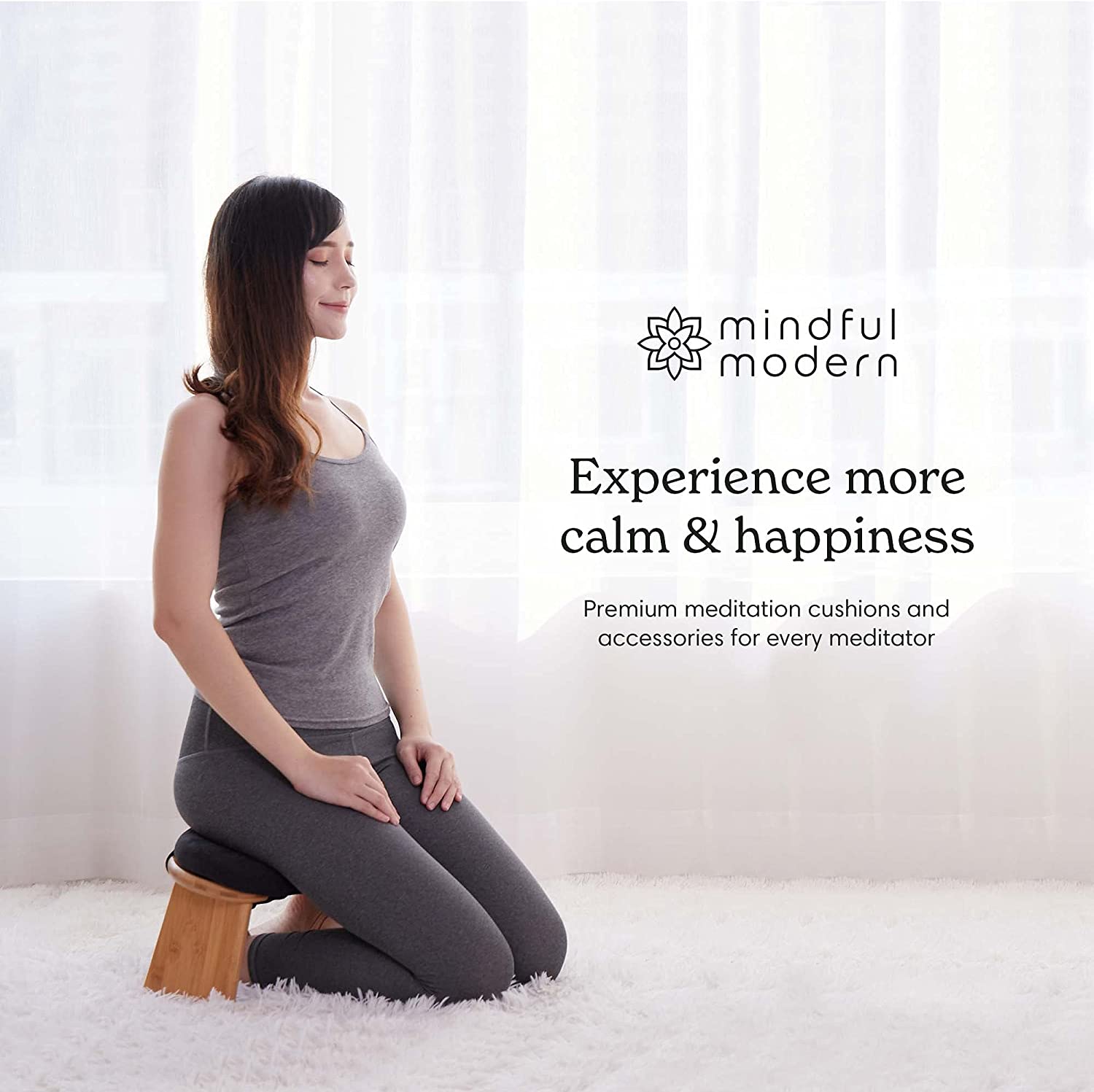 Banco plegable para meditación - Mindful & Modern