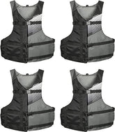 Set de 4 salvavidas PFD para adultos,tamaño ajustable, unisex Stohlquist