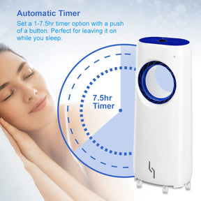 Ventilador portátil, humidificador y purificador con 3 modos Gorilla Gadgets