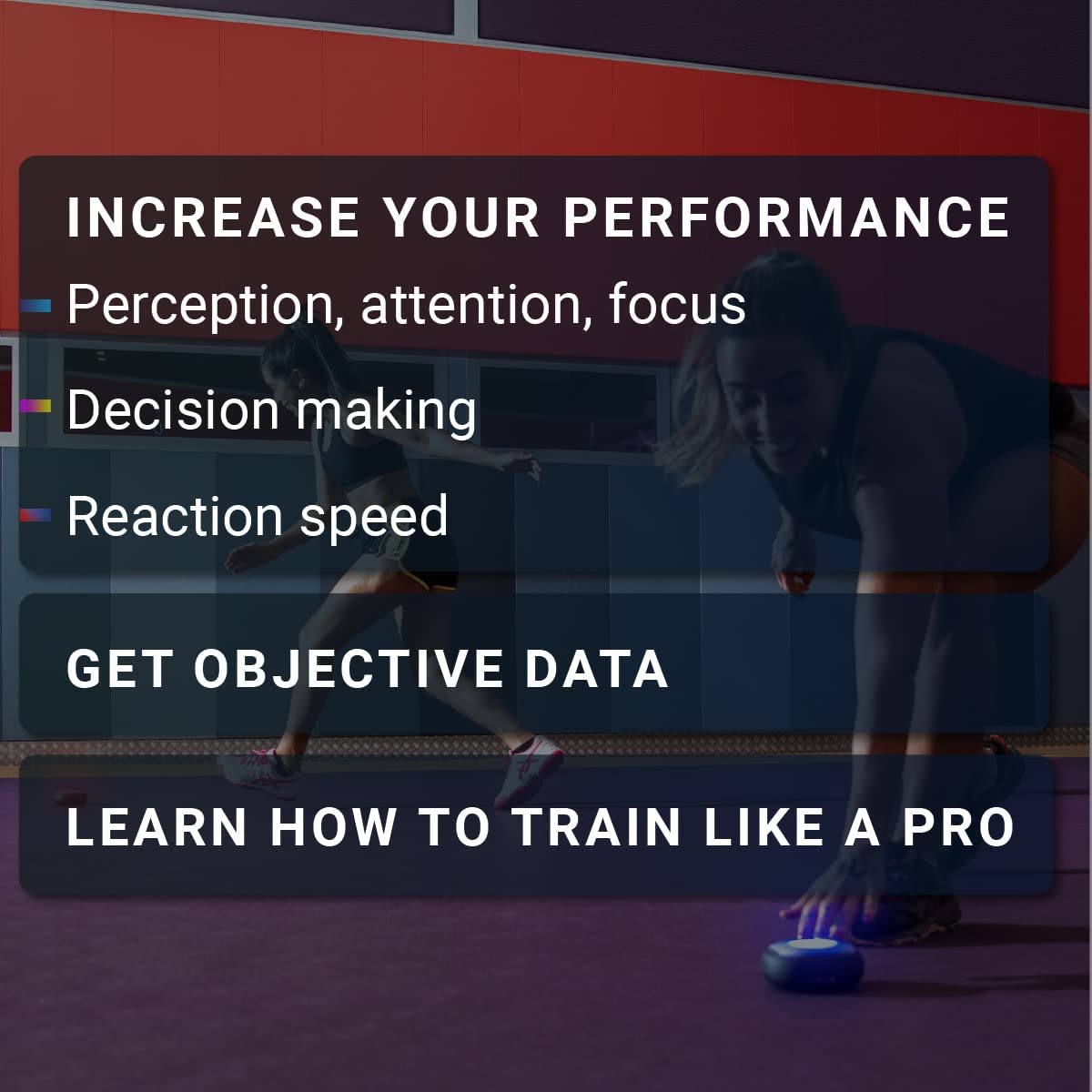 Kit de entrenamiento cognitivo y de reacción | Smart App-Connect
