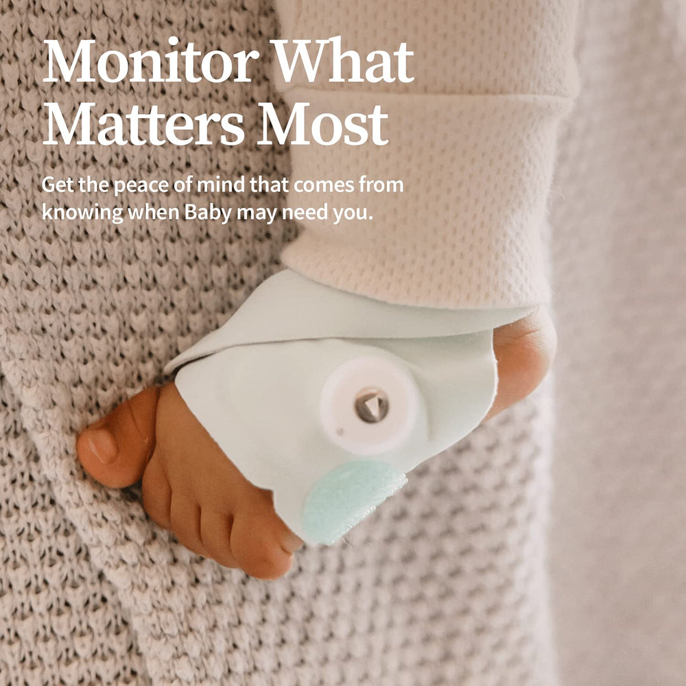 Monitor inteligente para bebés | Mide frecuencia cardíaca y oxígeno