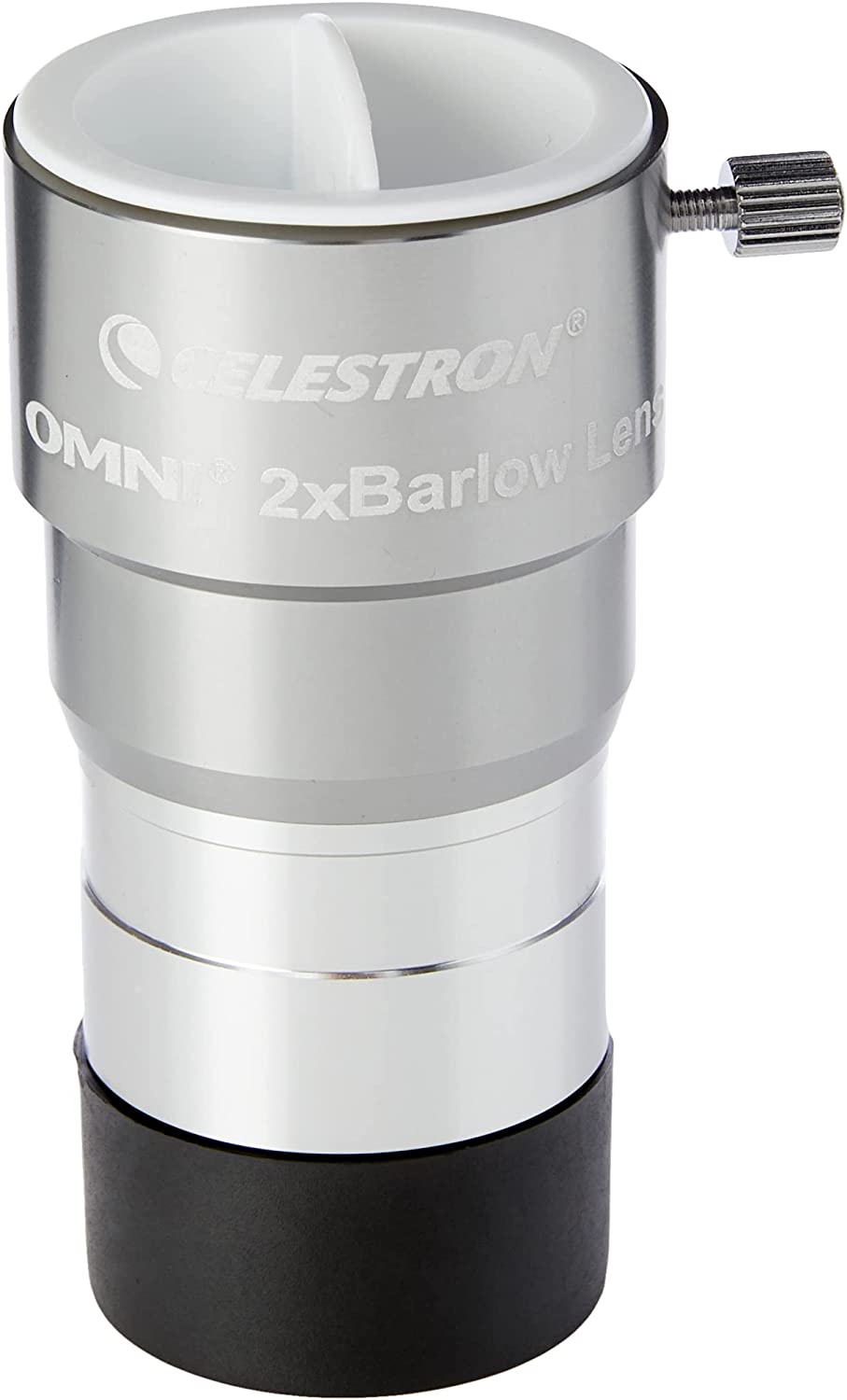 Kit de adaptador universal de 3 ejes para smartphone más Lente Omni 2X Barlow, incluye Adaptador + Lente Celestron