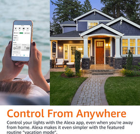 Dispositivo Echo Dot 5th Gen Alexa Blanco + Ampolleta Inteligente