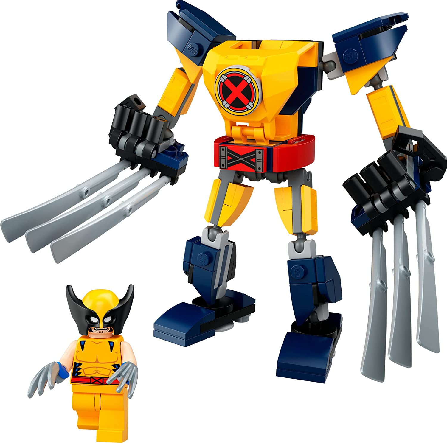 Juego de construcción Marvel Wolverine Mech Armor